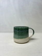Load image into Gallery viewer, White &amp; Green Layered Mug