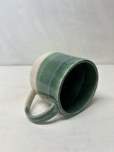 Load image into Gallery viewer, White &amp; Green Layered Mug