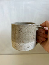 Load image into Gallery viewer, Speckled White &amp; Gray Layered Mug